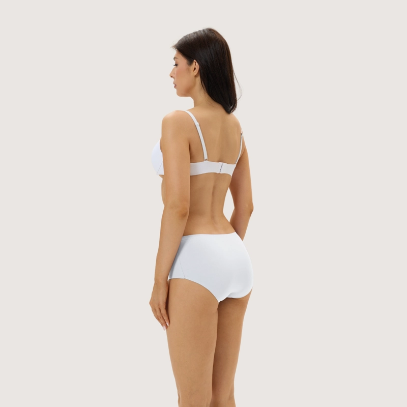 PACK DE 6 CALZONES PANTALETA MICROFIBRA CORTE LASER MUJER - 2