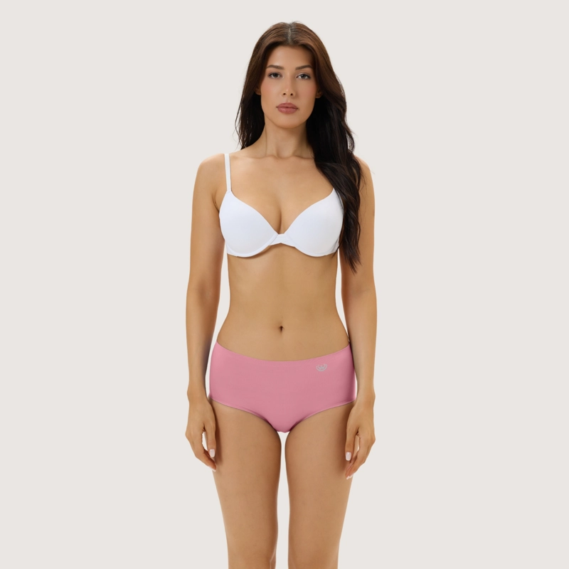 PACK DE 6 CALZONES PANTALETA MICROFIBRA CORTE LASER MUJER - 4
