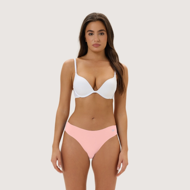 PACK DE 6 CALZONES BIKINI MICROFIBRA CORTE LASER MUJER - 3