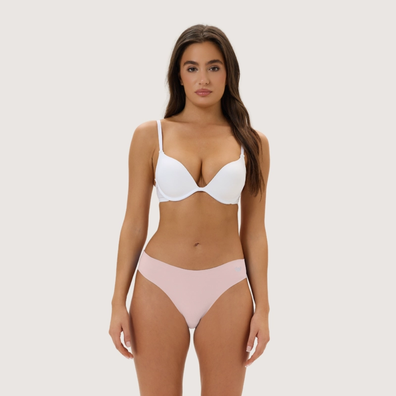 PACK DE 6 CALZONES BIKINI MICROFIBRA CORTE LASER MUJER - 4