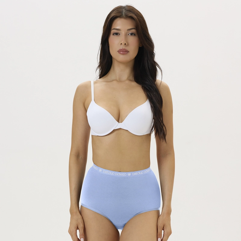 PACK DE 6 CALZONES TIRO ALTO ALGODON MUJER - 3