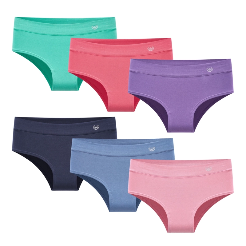 PACK DE 6 CALZONES BIKINI ALGODON MUJER - 8