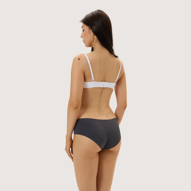 PACK DE 6 CALZONES BIKINI MICROFIBRA CORTE LASER MUJER - 2