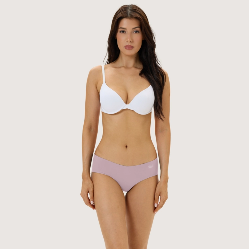 PACK DE 6 CALZONES BIKINI MICROFIBRA CORTE LASER MUJER - 4
