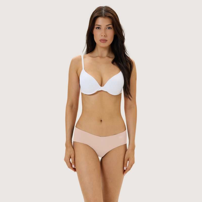 PACK DE 6 CALZONES BIKINI MICROFIBRA CORTE LASER MUJER - 6