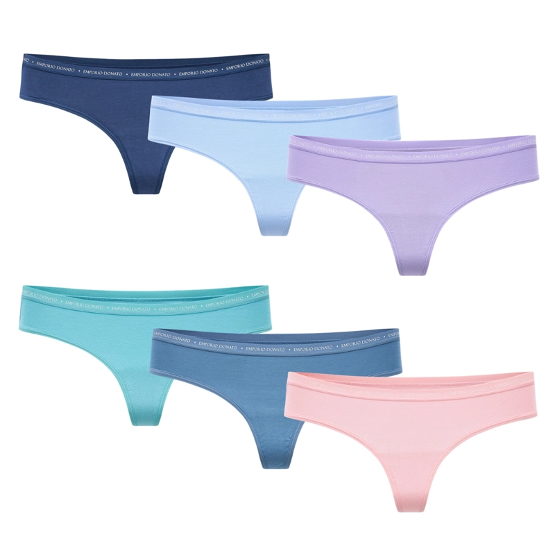 PACK DE 6 CALZONES COLALESS ALGODON MUJER - 8