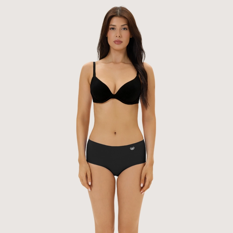 PACK DE 6 CALZONES PANTALETA MICROFIBRA CORTE LASER MUJER - 3