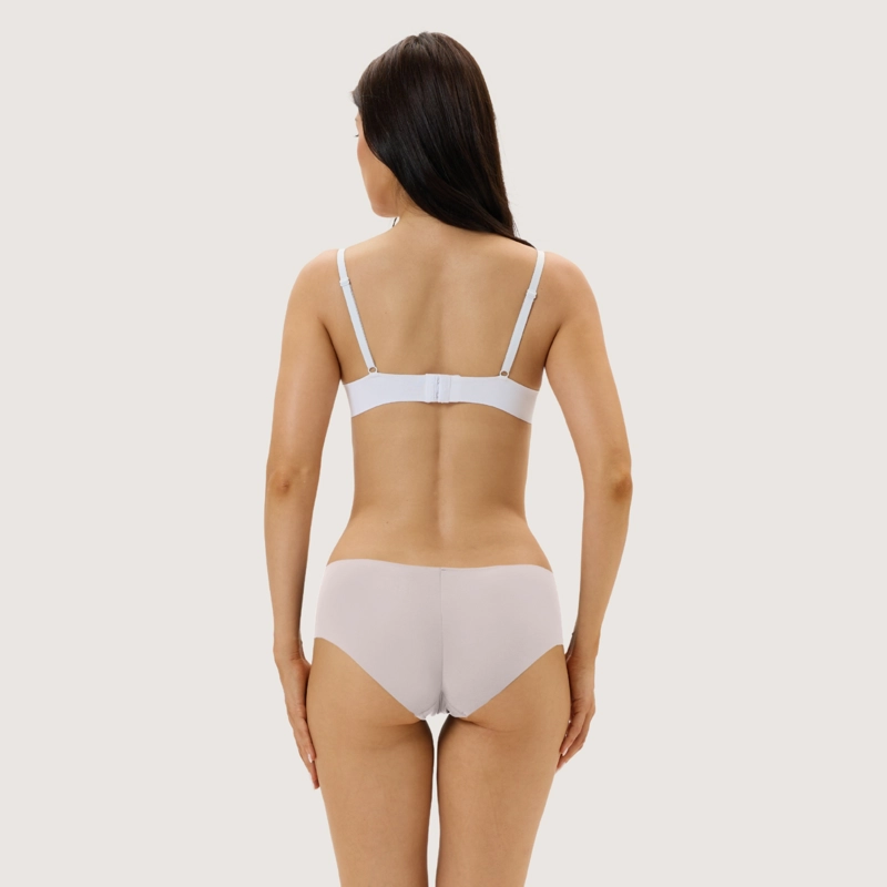 PACK DE 6 CALZONES BIKINI MICROFIBRA CORTE LASER MUJER - 2