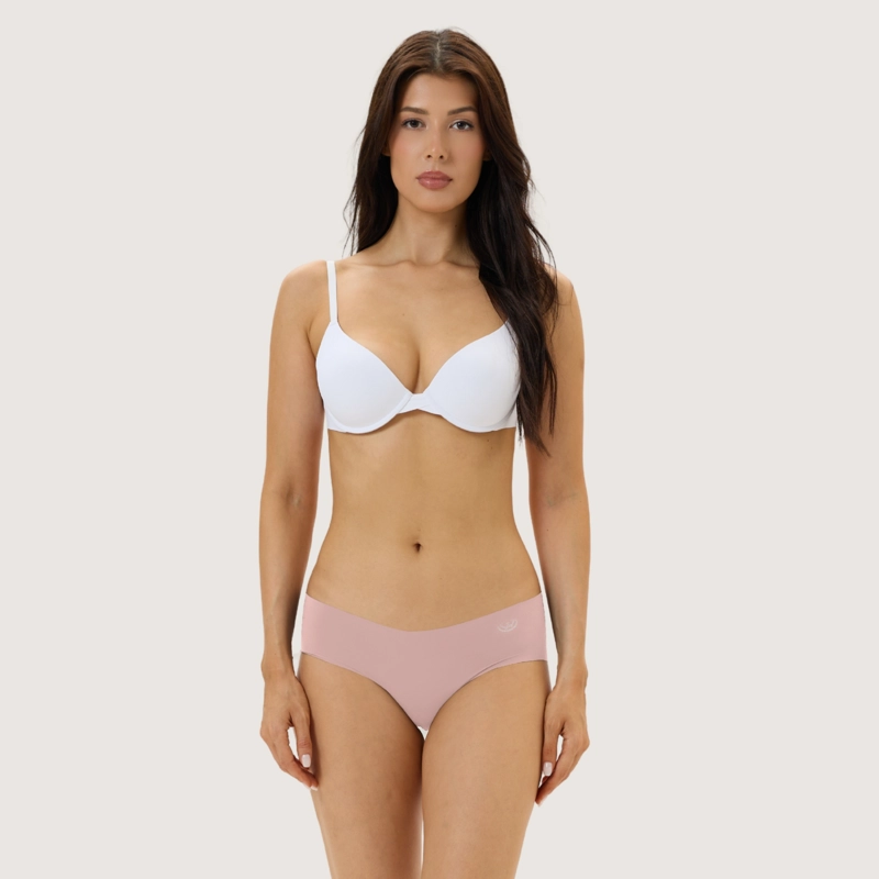 PACK DE 6 CALZONES BIKINI MICROFIBRA CORTE LASER MUJER - 4