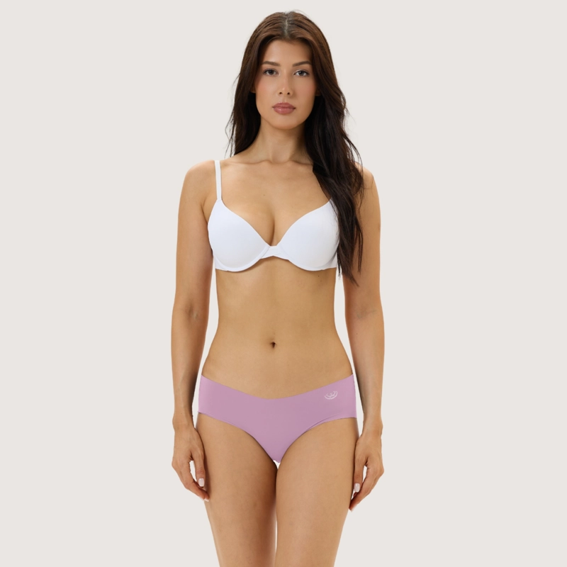 PACK DE 6 CALZONES BIKINI MICROFIBRA CORTE LASER MUJER - 6