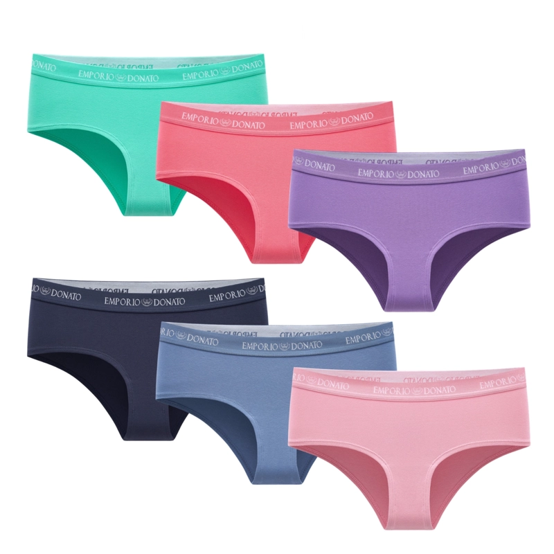 PACK DE 6 CALZONES PANTALETA ALGODON MUJER - 8