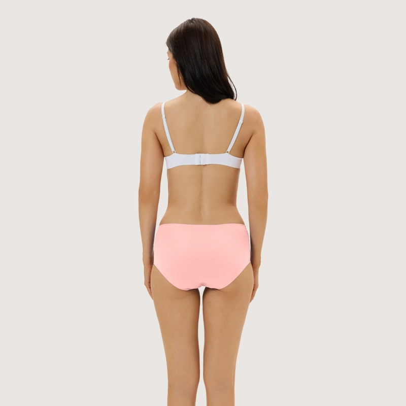 PACK DE 6 CALZONES PANTALETA MICROFIBRA CORTE LASER MUJER - 2