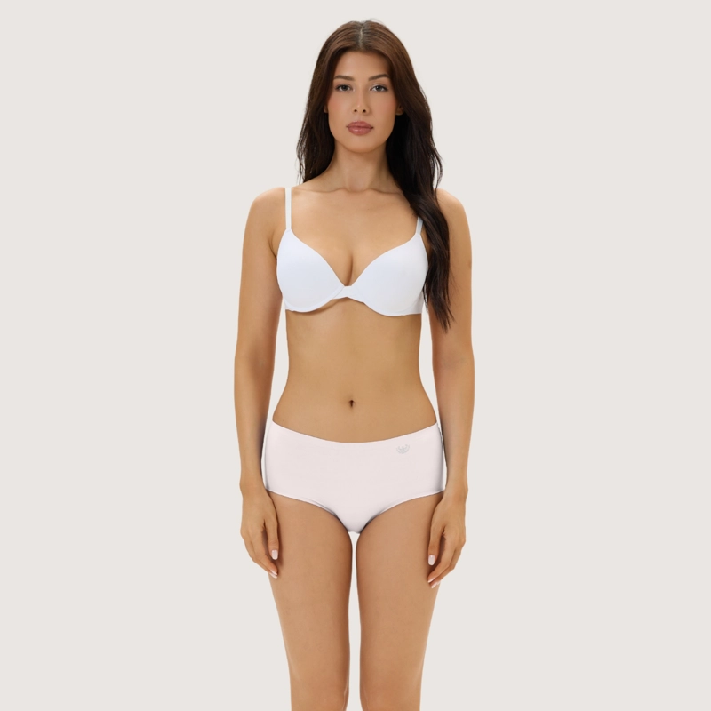 PACK DE 6 CALZONES PANTALETA MICROFIBRA CORTE LASER MUJER - 3