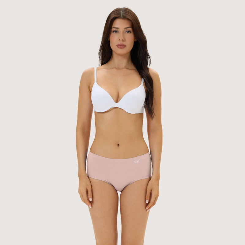 PACK DE 6 CALZONES PANTALETA MICROFIBRA CORTE LASER MUJER - 4