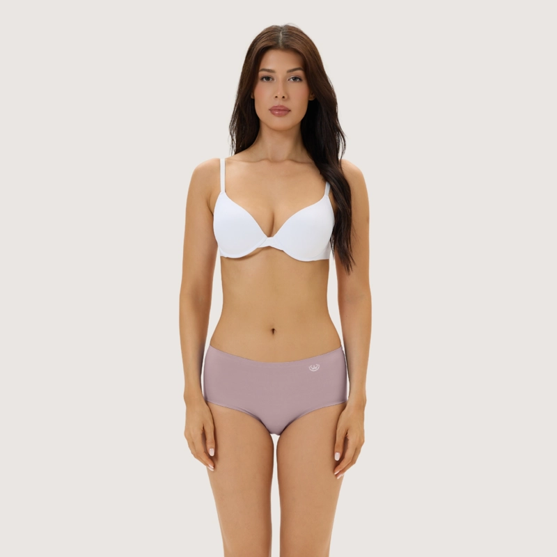 PACK DE 6 CALZONES PANTALETA MICROFIBRA CORTE LASER MUJER - 5