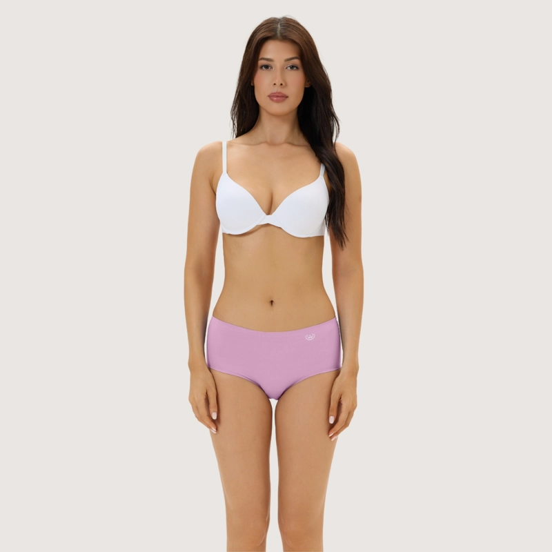 PACK DE 6 CALZONES PANTALETA MICROFIBRA CORTE LASER MUJER - 6