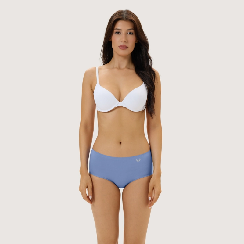 PACK DE 6 CALZONES PANTALETA MICROFIBRA CORTE LASER MUJER - 5
