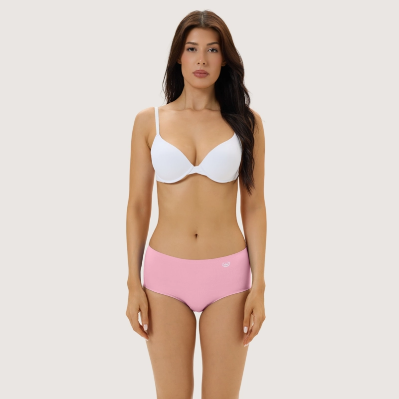 PACK DE 6 CALZONES PANTALETA MICROFIBRA CORTE LASER MUJER - 6