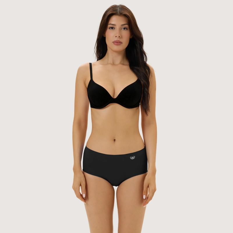 PACK DE 6 CALZONES PANTALETA MICROFIBRA CORTE LASER MUJER - 7