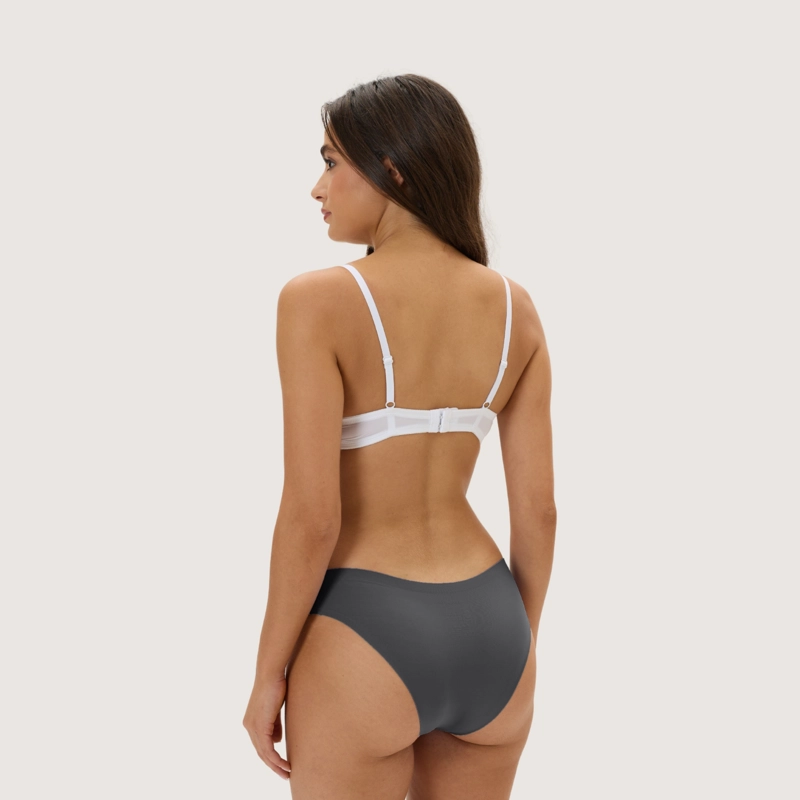 PACK DE 6 CALZONES BIKINI MICROFIBRA CORTE LASER MUJER - 2