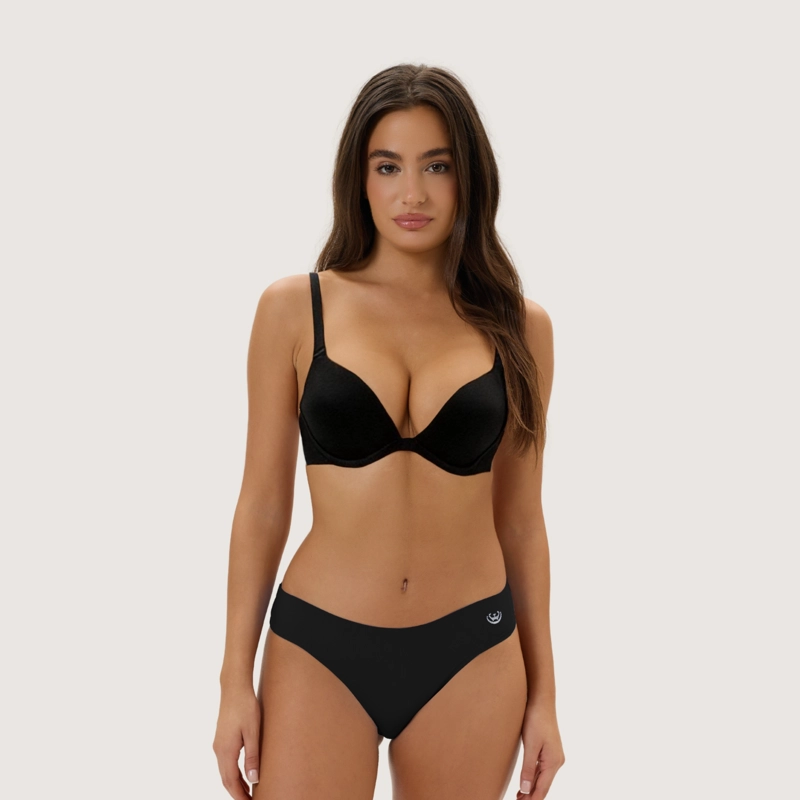 PACK DE 6 CALZONES BIKINI MICROFIBRA CORTE LASER MUJER - 7