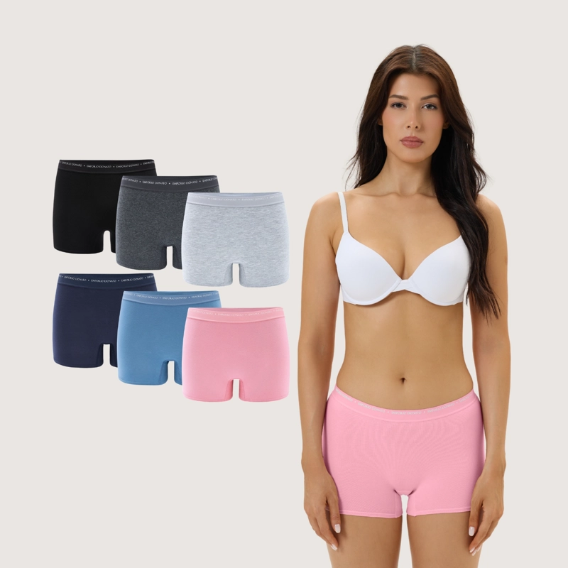 PACK DE 6 CALZONES PANTALETA ALGODON MUJER - 1