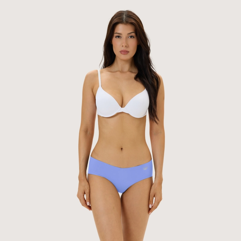 PACK DE 6 CALZONES BIKINI MICROFIBRA CORTE LASER MUJER - 3