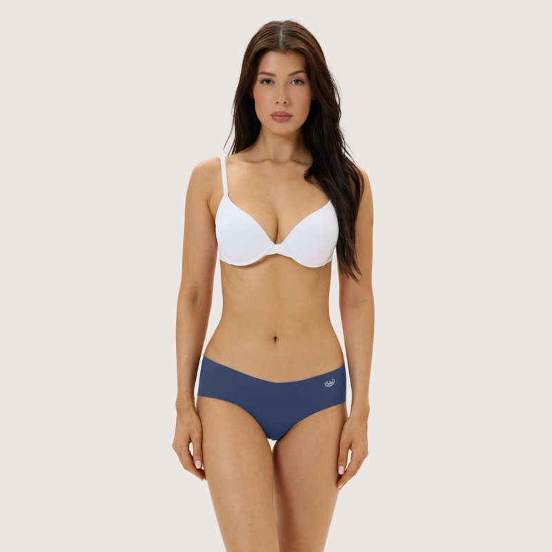 PACK DE 6 CALZONES BIKINI MICROFIBRA CORTE LASER MUJER - 4