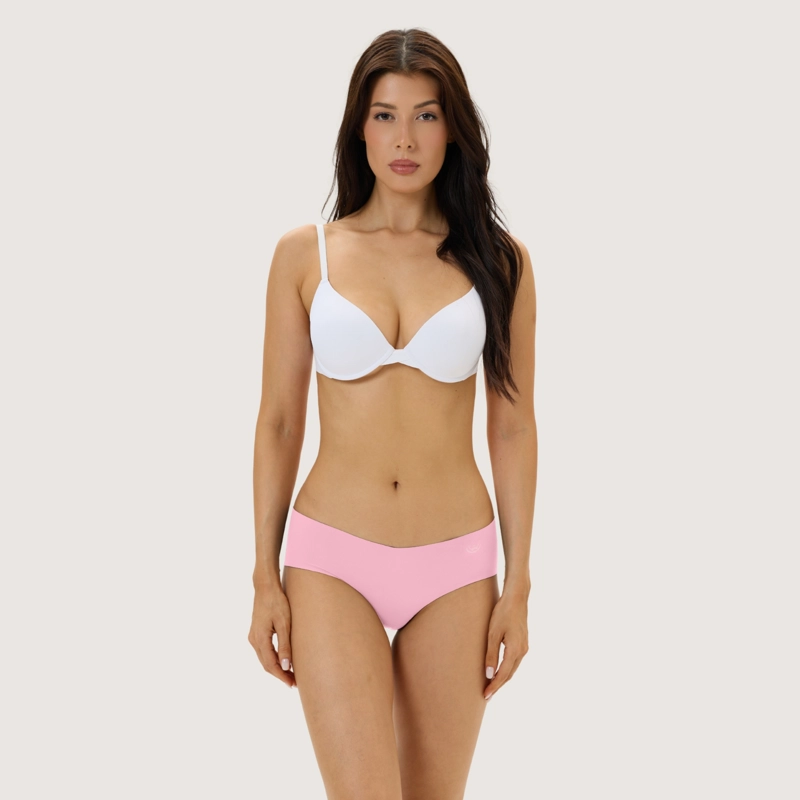 PACK DE 6 CALZONES BIKINI MICROFIBRA CORTE LASER MUJER - 6