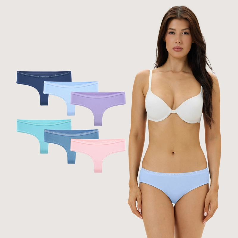 PACK DE 6 CALZONES COLALESS ALGODON MUJER - 1