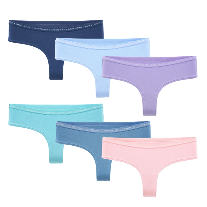 PACK DE 6 CALZONES COLALESS ALGODON MUJER - 8
