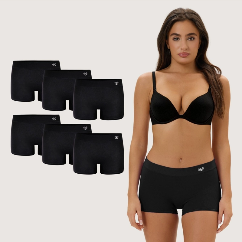 PACK DE 6 CALZONES PANTALETA ALGODON MUJER - 1