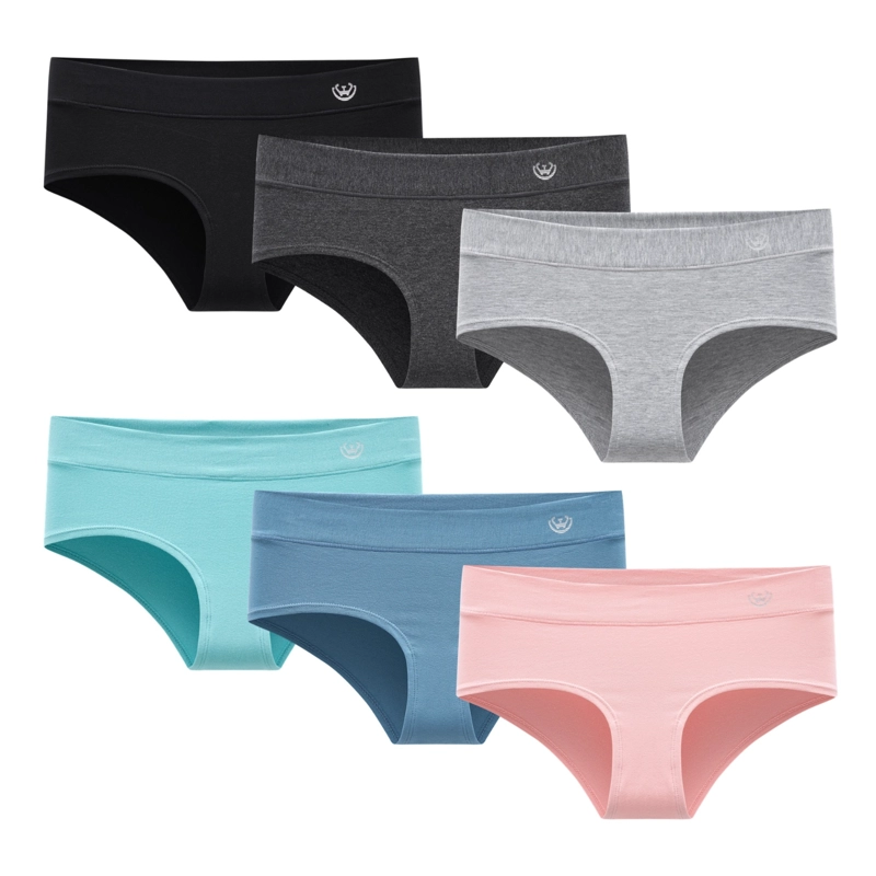 PACK DE 6 CALZONES PANTALETA ALGODON MUJER - 8