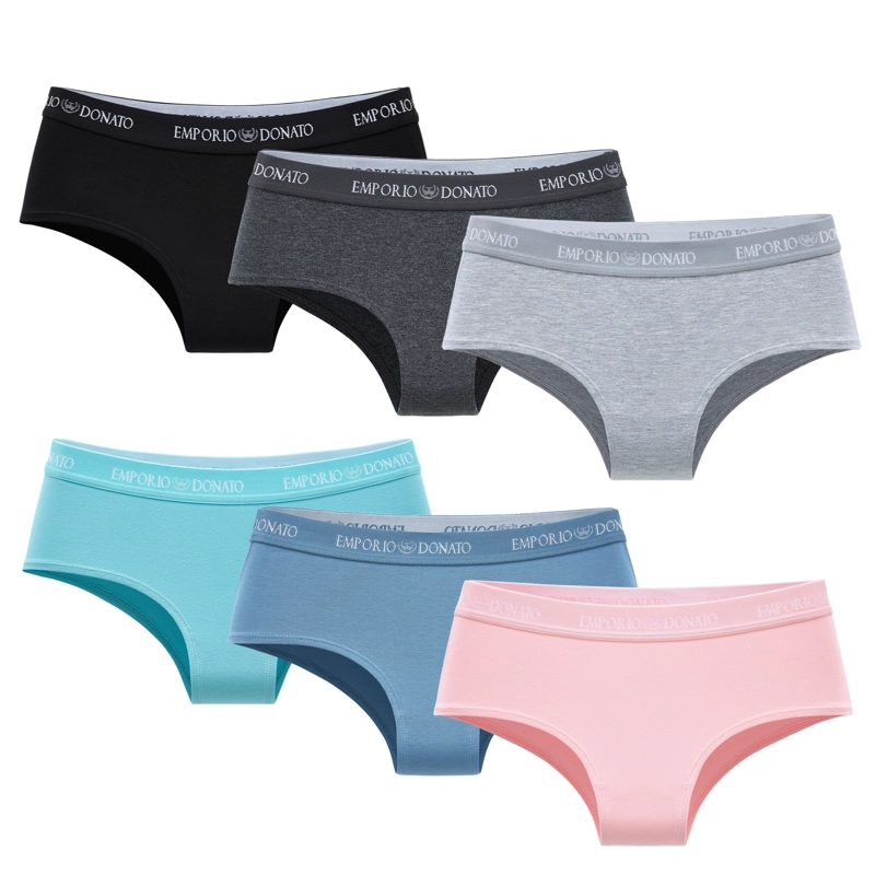 PACK DE 6 CALZONES PANTALETA ALGODON MUJER - 8