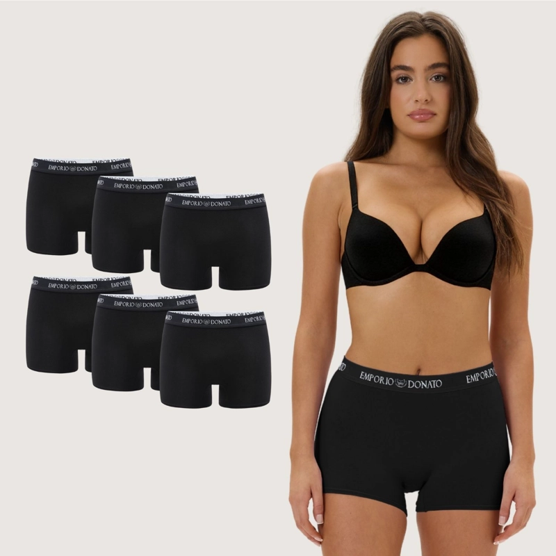 PACK DE 6 CALZONES PANTALETA ALGODON MUJER - 1