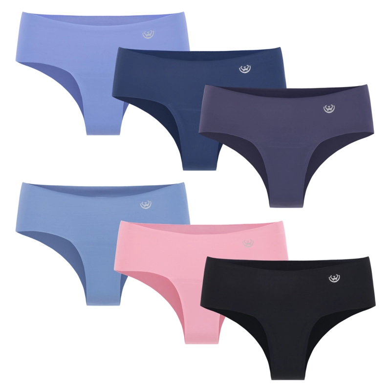 PACK DE 6 CALZONES PANTALETA MICROFIBRA CORTE LASER MUJER - 8
