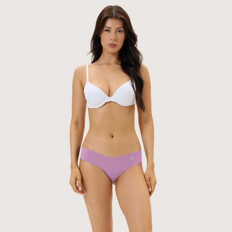 PACK DE 6 CALZONES COLALESS MICROFIBRA CORTE LASER MUJER - 6