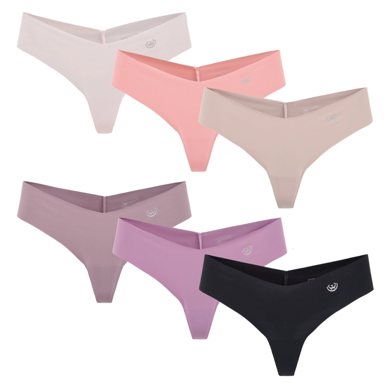 PACK DE 6 CALZONES COLALESS MICROFIBRA CORTE LASER MUJER - 8