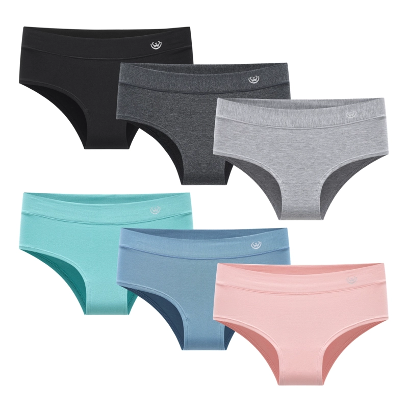 PACK DE 6 CALZONES BIKINI ALGODON MUJER - 8