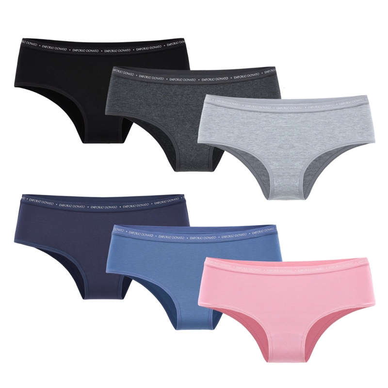PACK DE 6 CALZONES PANTALETA ALGODON MUJER - 9