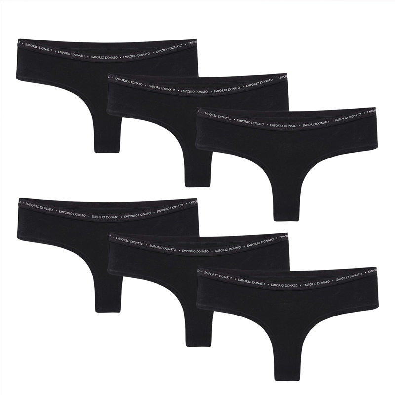 PACK DE 6 CALZONES COLALESS ALGODON MUJER - 4