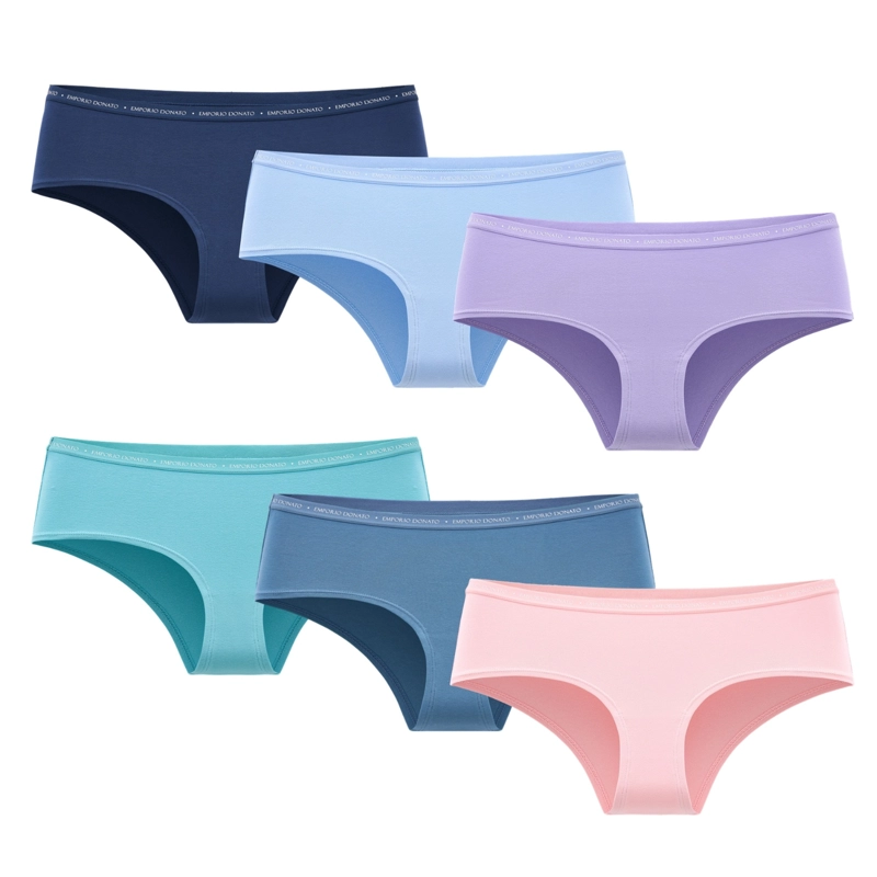PACK DE 6 CALZONES PANTALETA ALGODON MUJER - 8