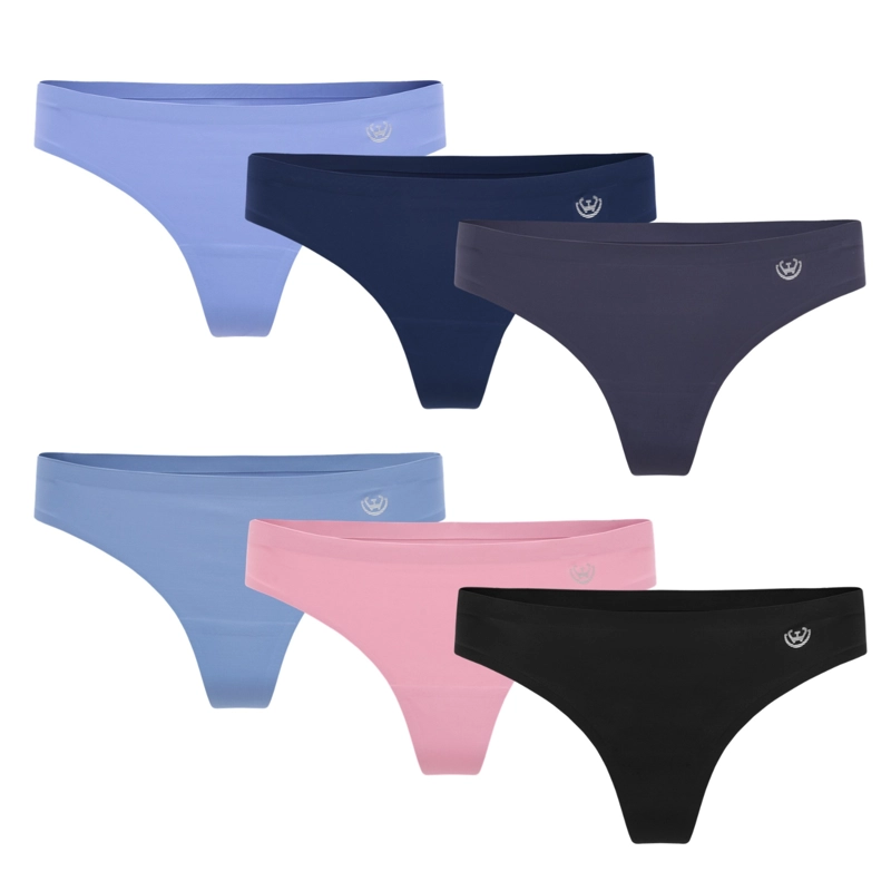 PACK DE 6 CALZONES COLALESS MICROFIBRA CORTE LASER MUJER - 8