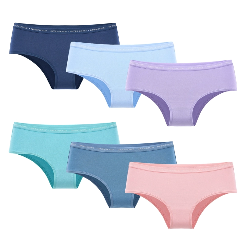PACK DE 6 CALZONES PANTALETA ALGODON MUJER - 8