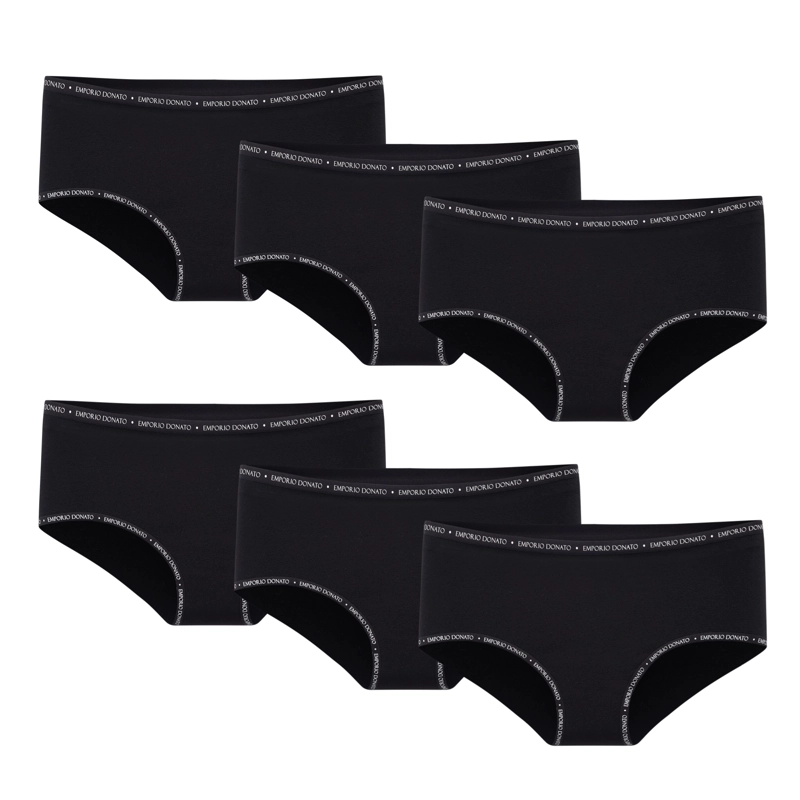 PACK DE 6 CALZONES BIKINI ALGODON MUJER - 4