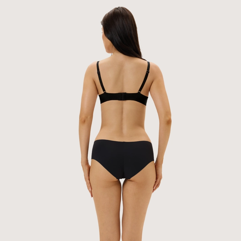 PACK DE 6 CALZONES BIKINI MICROFIBRA CORTE LASER MUJER - 2