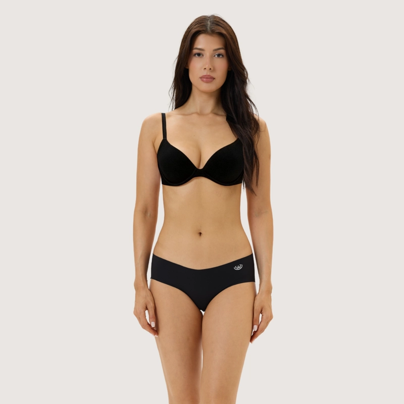 PACK DE 6 CALZONES BIKINI MICROFIBRA CORTE LASER MUJER - 3