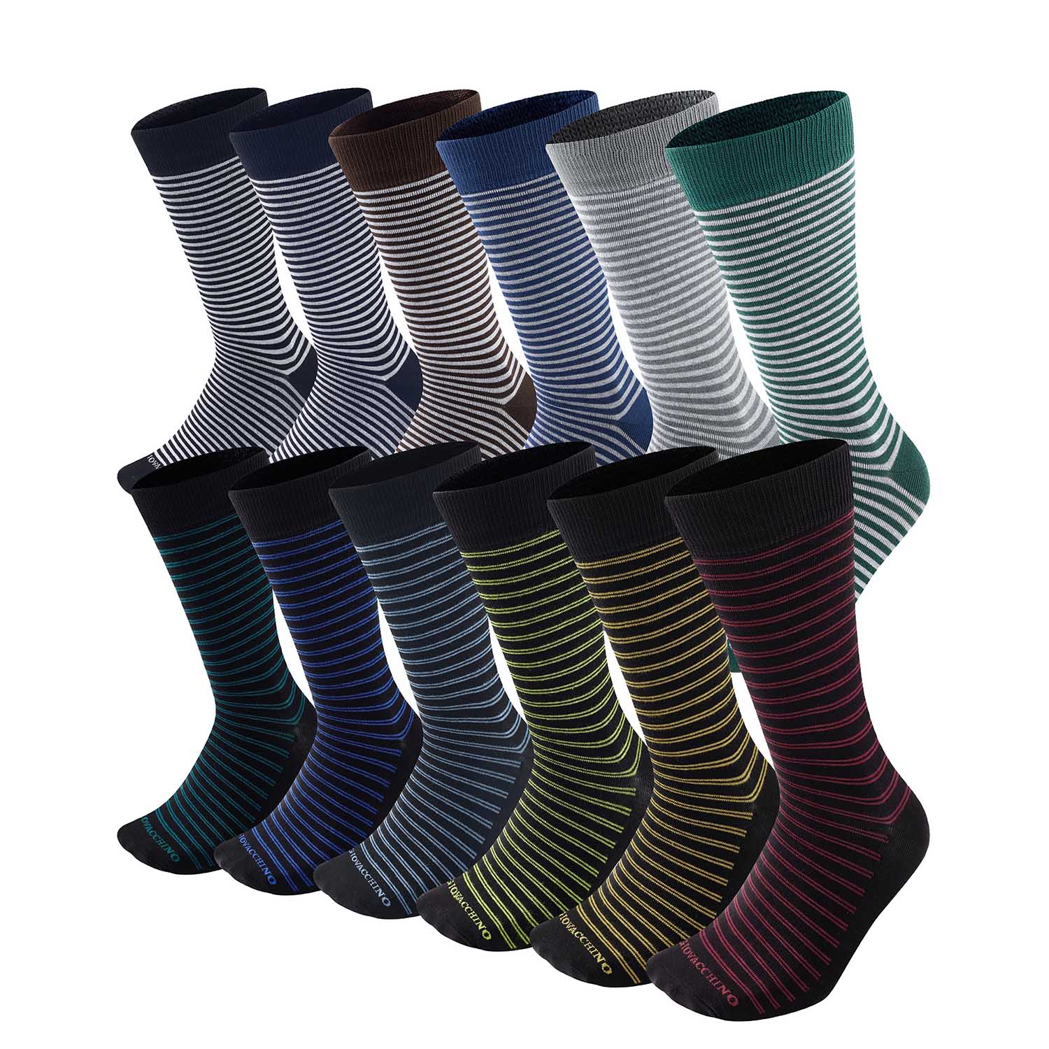CALCETINES ALGODON - PACK 12 GIOVACCHINO - 1