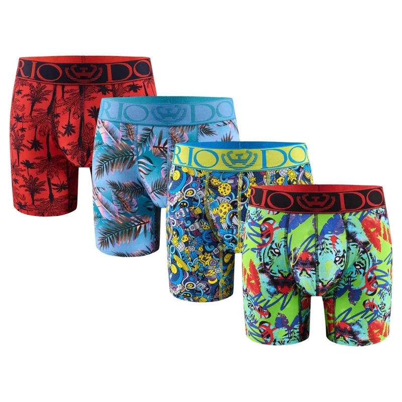PACK DE 4 BOXER MEDIO ALGODON HOMBRE GIOVACCHINO - 1