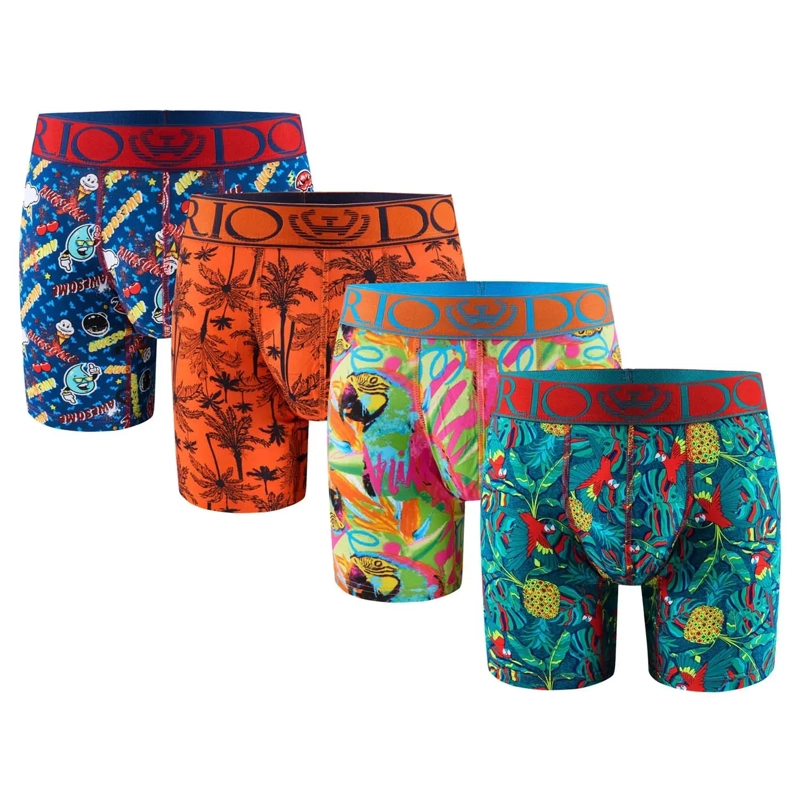 PACK DE 4 BOXER MEDIO ALGODON HOMBRE GIOVACCHINO - 1